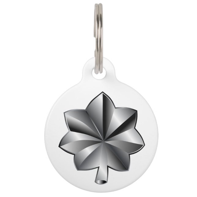 US Militaire Rank - Luitenant-kolonel Huisdierpenning (Voorkant)