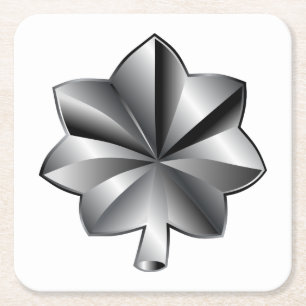 US Militaire Rank - Luitenant-kolonel Kartonnen Onderzetters