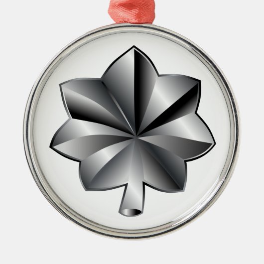 US Militaire Rank - Luitenant-kolonel Metalen Ornament (Voorkant)