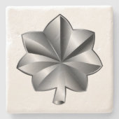 US Militaire Rank - Luitenant-kolonel Stenen Onderzetter (Voorkant)