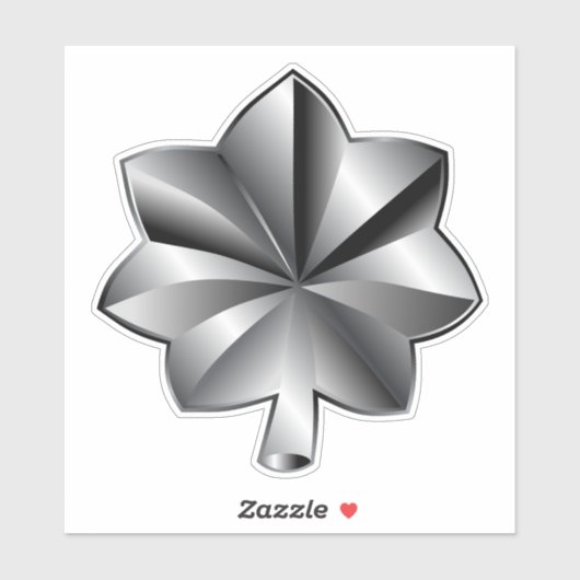 US Militaire Rank - Luitenant-kolonel Sticker (Vel)