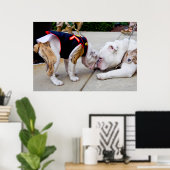 US MILITAIRE SERVICE DOG POSTER (Thuiskantoor)