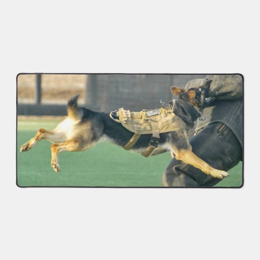 US MILITAIRE WERKDOG BUREAUMAT (Voorkant)