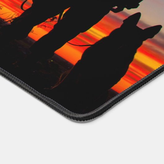 US MILITAIRE WERKDOG BUREAUMAT (Hoek)