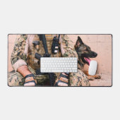 US MILITAIRE WERKDOG BUREAUMAT (Keyboard & Muis)