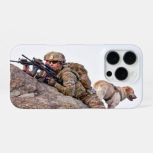 US MILITAIRE WERKDOG iPhone 16 PRO HOESJE