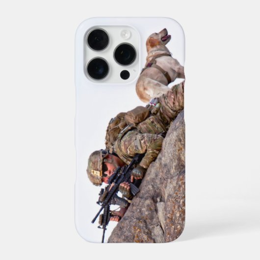 US MILITAIRE WERKDOG iPhone HOESJE (Achterkant)