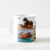 US MILITAIRE WERKDOG KOFFIEMOK (Voorkant links)