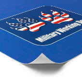 US MILITAIRE WERKDOG POSTER (Hoek)