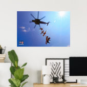 US MILITAIRE WERKDOG POSTER (Thuiskantoor)