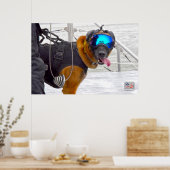 US MILITAIRE WERKDOG POSTER (Keuken)