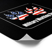 US MILITAIRE WERKDOGS POSTER (Hoek)