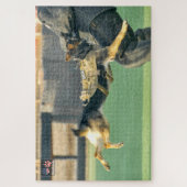 US MILITAIRE WERKENDE HOND (20x30 inch) Legpuzzel (Verticaal)