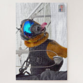 US MILITAIRE WERKENDE HOND (20x30 inch) Legpuzzel (Verticaal)