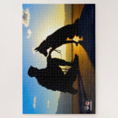 US MILITAIRE WERKENDE HOND (20x30 inch) Legpuzzel (Verticaal)