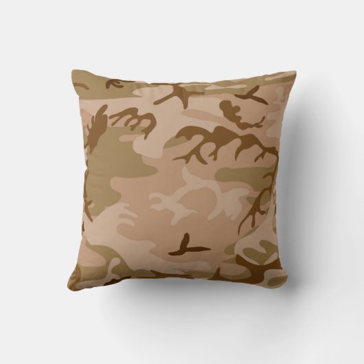 US Militaire woestijn Zand Camo Pillow Kussen (Achterkant)