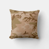 US Militaire woestijn Zand Camo Pillow Kussen (Voorkant)