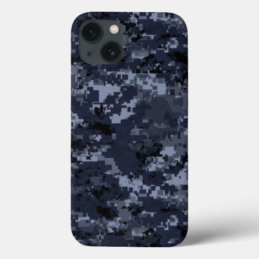 US Military Blue Camo Tough Xtreme iPhone 8/7 Case (Achterkant)
