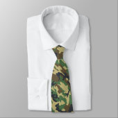 US Military Camouflage Green Camo Pattern Stropdas (Gebonden)