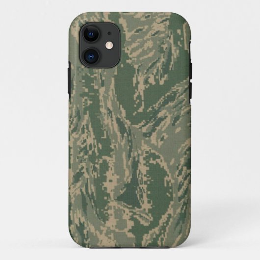 US Military Green Camouflage Apple iPhone 11 Hoesj Case-Mate iPhone Case (Achterkant)