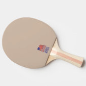 US Military Personalized Tafeltennisbatje (Zijkant)