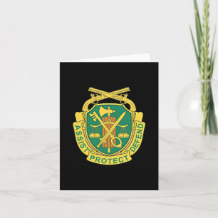 US Military Police Corps Logo veteraan Pat Kaart