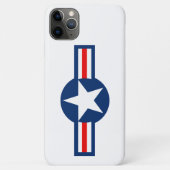 US MILITARY ROUNDEL Case-Mate iPhone CASE (Achterkant)