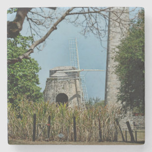 US Mill St. Croix USVI Stenen Onderzetter