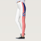 US Mod Scooter Stripes Decor on Leggings (Links)
