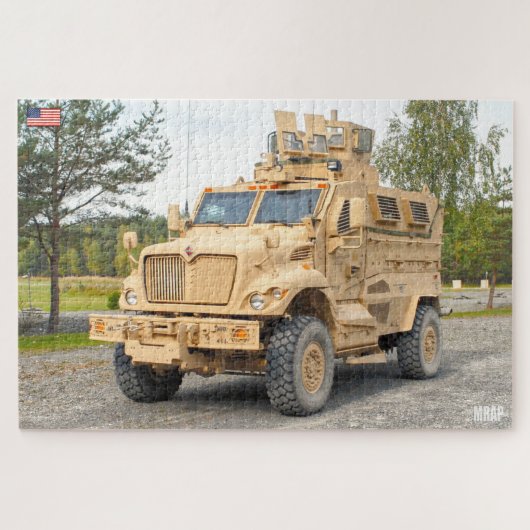 US MRAP VOERTUIG (20x30 inch) Legpuzzel (Horizontaal)