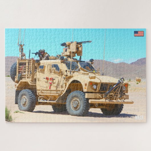 US MRAP VOERTUIG (20x30 inch) Legpuzzel (Horizontaal)