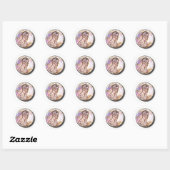 US-munt penny Ronde Sticker (Vel)