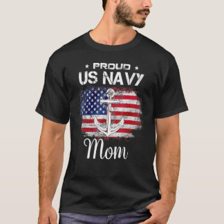 Us Na Vy Trots Moederdag Moeder Vrouwendag T-Shir T-shirt