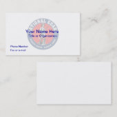 US National Guard Visitekaartje (Voorkant / Achterkant)