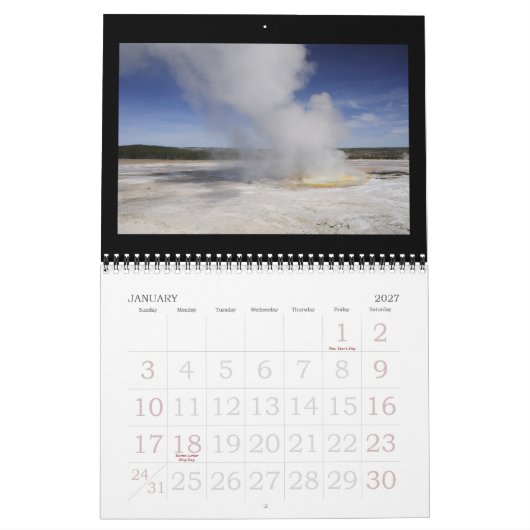 US National Parks 2011-kalender Kalender (Jan 2027)