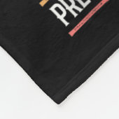 Us National Parks Map Preserve Protect Hiking Camp Fleece Deken (Hoek)