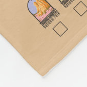 US National Parks of America Checklist Fleece Deken (Hoek)
