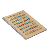 US National Parks of America Checklist Notitieboek (Rechterzijde)