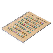 US National Parks of America Checklist Notitieboek (Linkerzijde)