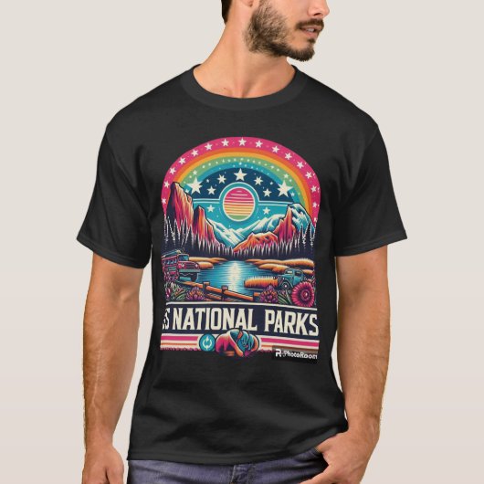 US National Parks T-shirt (Voorkant)