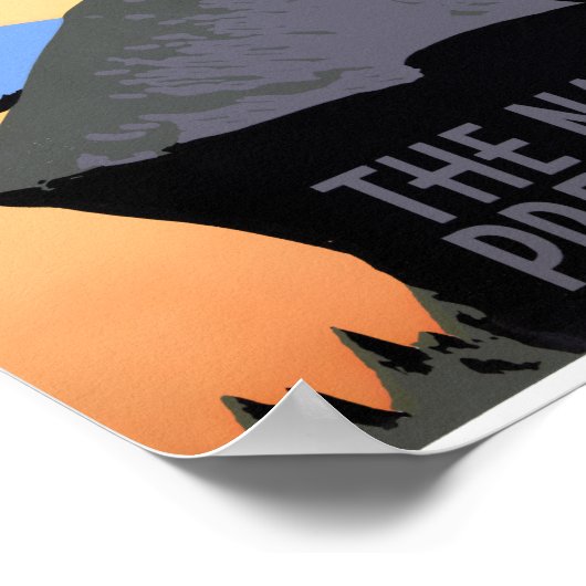 US National Parks Vintage Poster herstelde (Hoek)