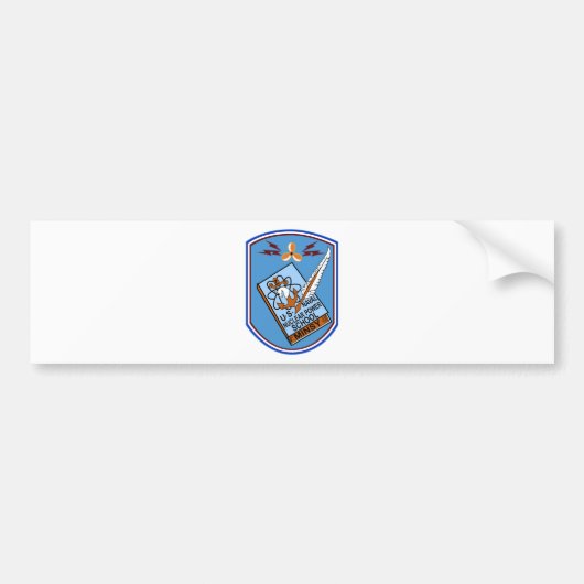 US NAVAL NUCLEAR POWER SCHOOL MINSY BUMPERSTICKER (Voorkant)