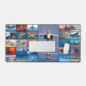 US NAVAL VLIEGTUIG "MONTAGE" BUREAUMAT (Keyboard & Muis)