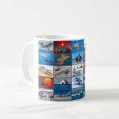 US NAVAL VLIEGTUIG "MONTAGE" KOFFIEMOK (Voorkant links)