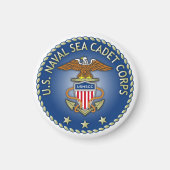 US NAVAL ZEE CADETS Magnet (Voorkant)