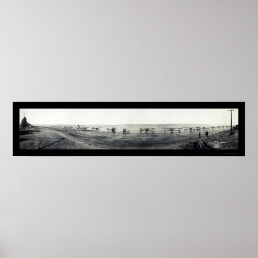 US Navy Airplanes CA Foto 1918 Poster (Voorkant)