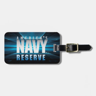 US Navy   Amerikaanse marinereserve Bagagelabel