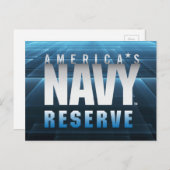 US Navy | Amerikaanse marinereserve Briefkaart (Voorkant / Achterkant)