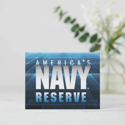 US Navy | Amerikaanse marinereserve Briefkaart (Staand voorkant)