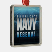 US Navy | Amerikaanse marinereserve Metalen Ornament (Rechts)
